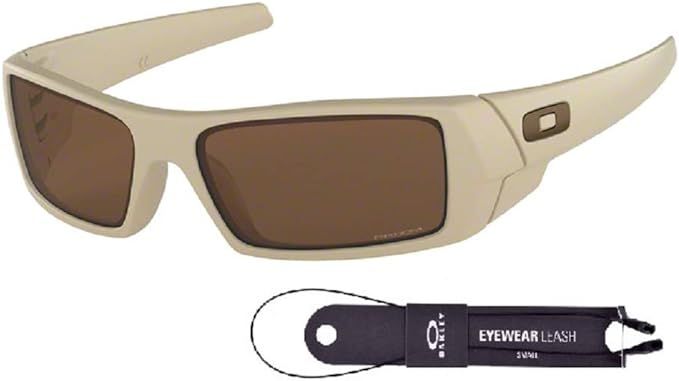 Oakley Gascan OO9014 Sunglasses+BUNDLE with Oakley Leash+Designer iWear Mirror | Amazon (US)