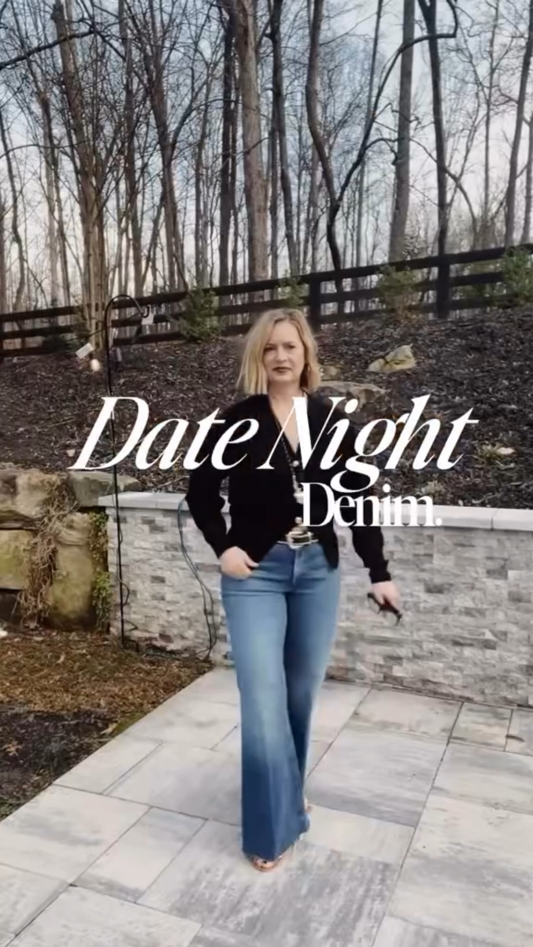 Easy Thursday Date Night ✨

Mother Doozy denim + a fitted black sweater + heels.
Simple. Chic. Zero overthinking.

This is why great denim matters —
it dresses up effortlessly and works with your life.
Comfortable, flattering, and ready for date night in minutes. 🤍

What’s your favorite night for a date? 

Comment PIXIE for the link. 

#DateNightDenim #MotherDenim #ModernMidlifeStyle #Over50Style ElevatedBasiCs

Comment PIXIE below to receive a DM with the link to this post on my LTK ⬇ https://liketk.it/5Veqs