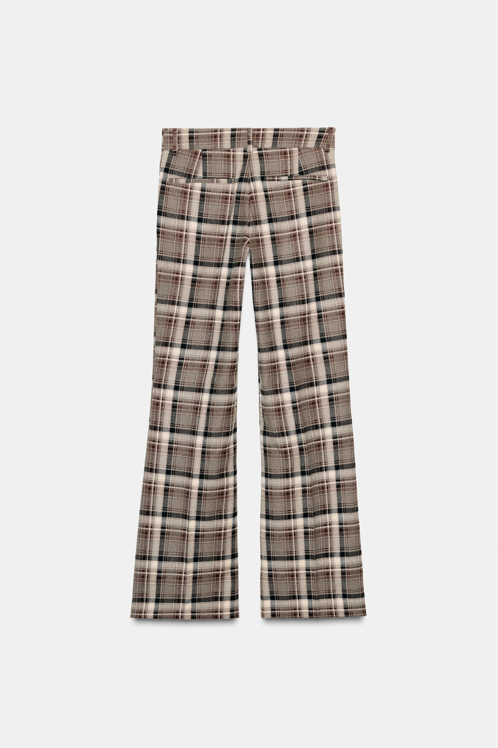 CHECKED TROUSERS | Zara UK
