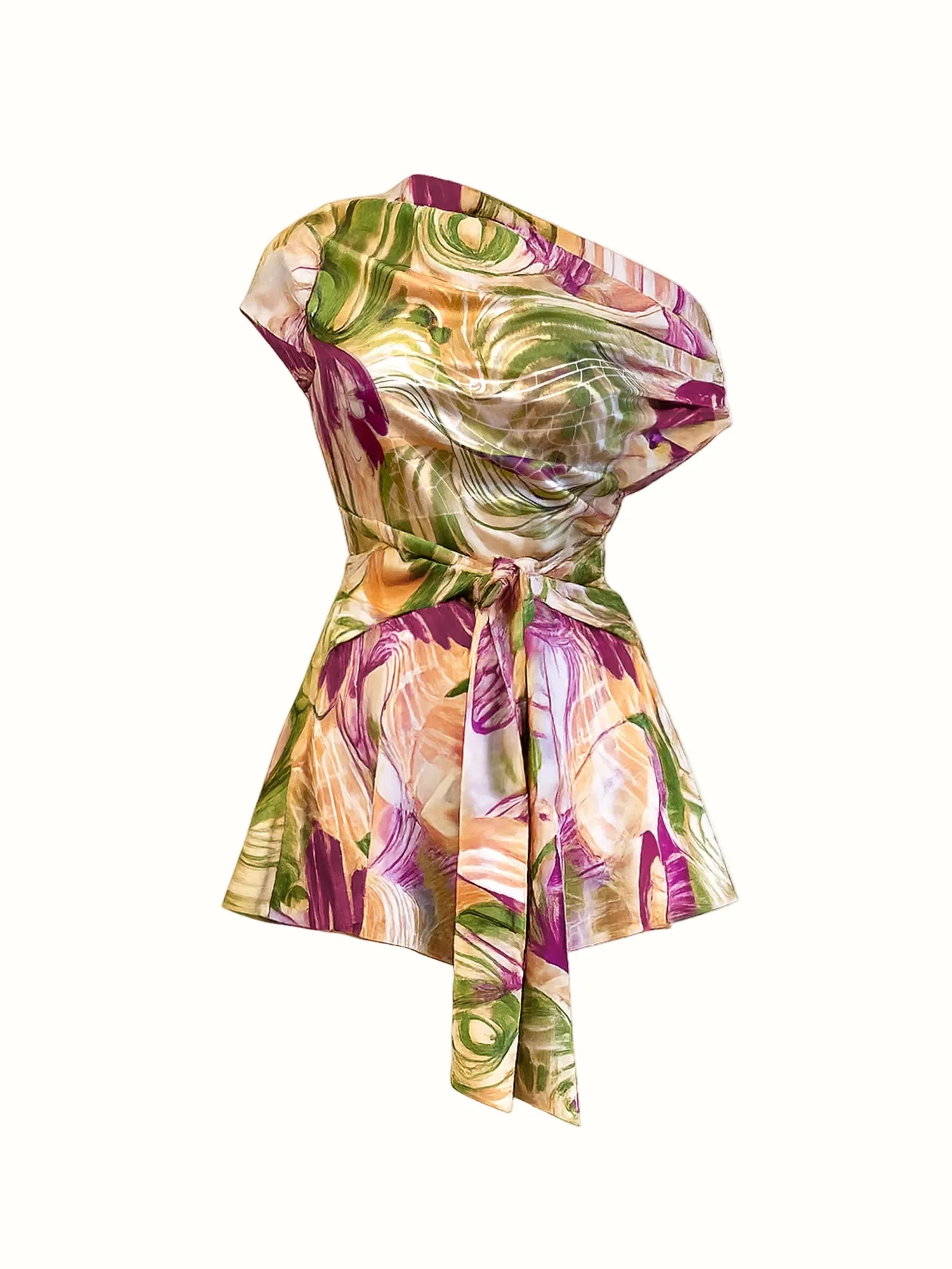 ANDREA IYAMAH EDAH ROMPER - VIBRA PRINT | ANDREA IYAMAH