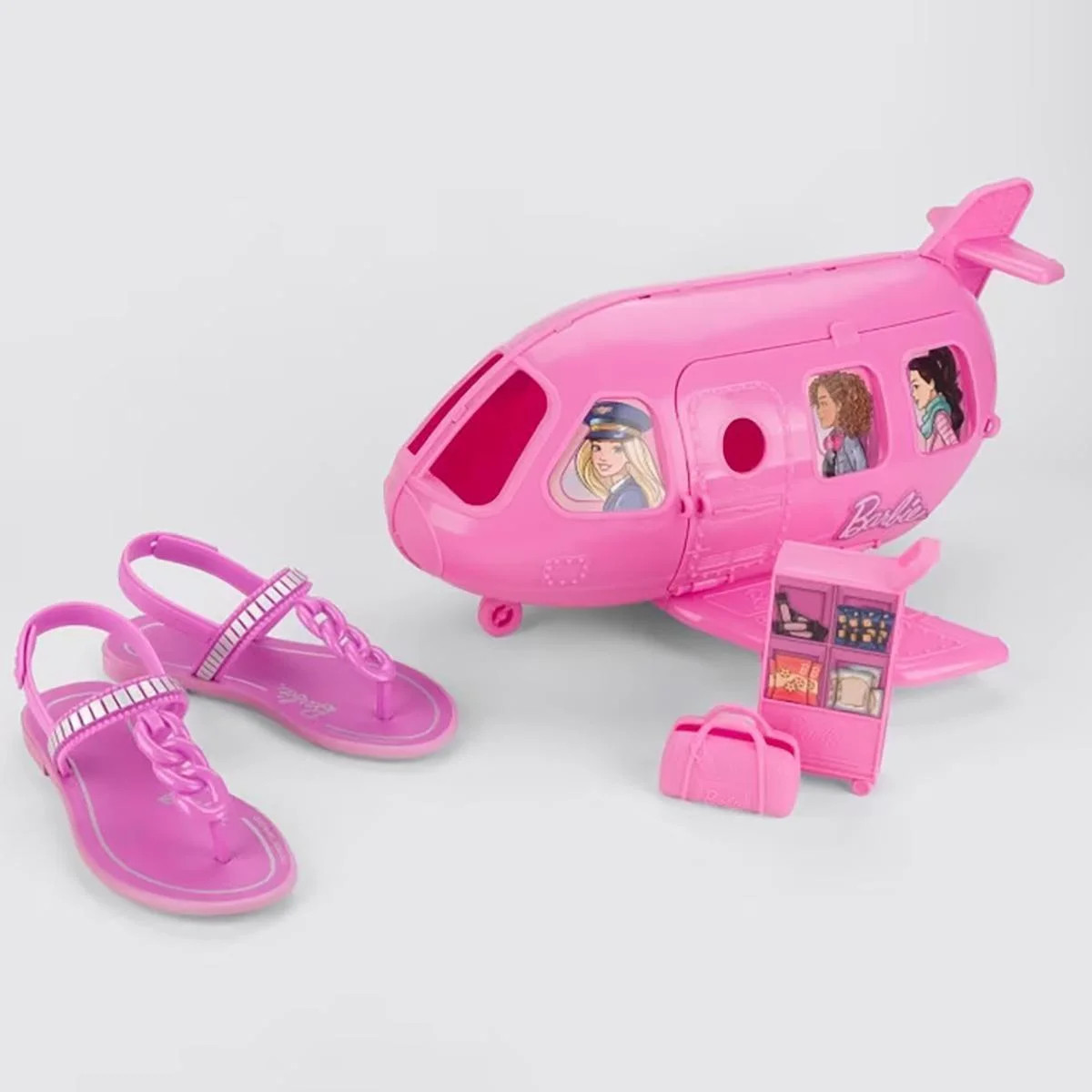 Sandália Barbie Flight Grendene Kids Menina - Rosa - 26/27 - Rosa | Netshoes | Netshoes (BR)