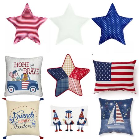 New patriotic throw pillows from @kohls ❤️🤍💙 These new pillows are so cute for Memorial Day and summer! They have tons of new summer home decor, lots also linked!
#kohlspartner #kohlsfinds

#LTKSaleAlert #LTKFindsUnder50 #LTKHome