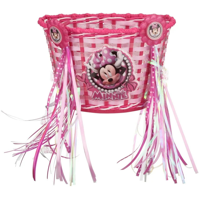 Bell Disney Junior Minnie Mouse Bike Basket and Streamer Combo | Walmart (US)
