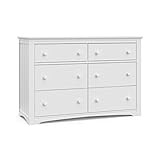 Storkcraft Graco Hadley 6 Drawer (White) Dresser | Amazon (US)