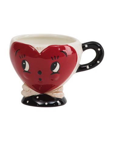 15oz Wide Heart Mug | TJ Maxx
