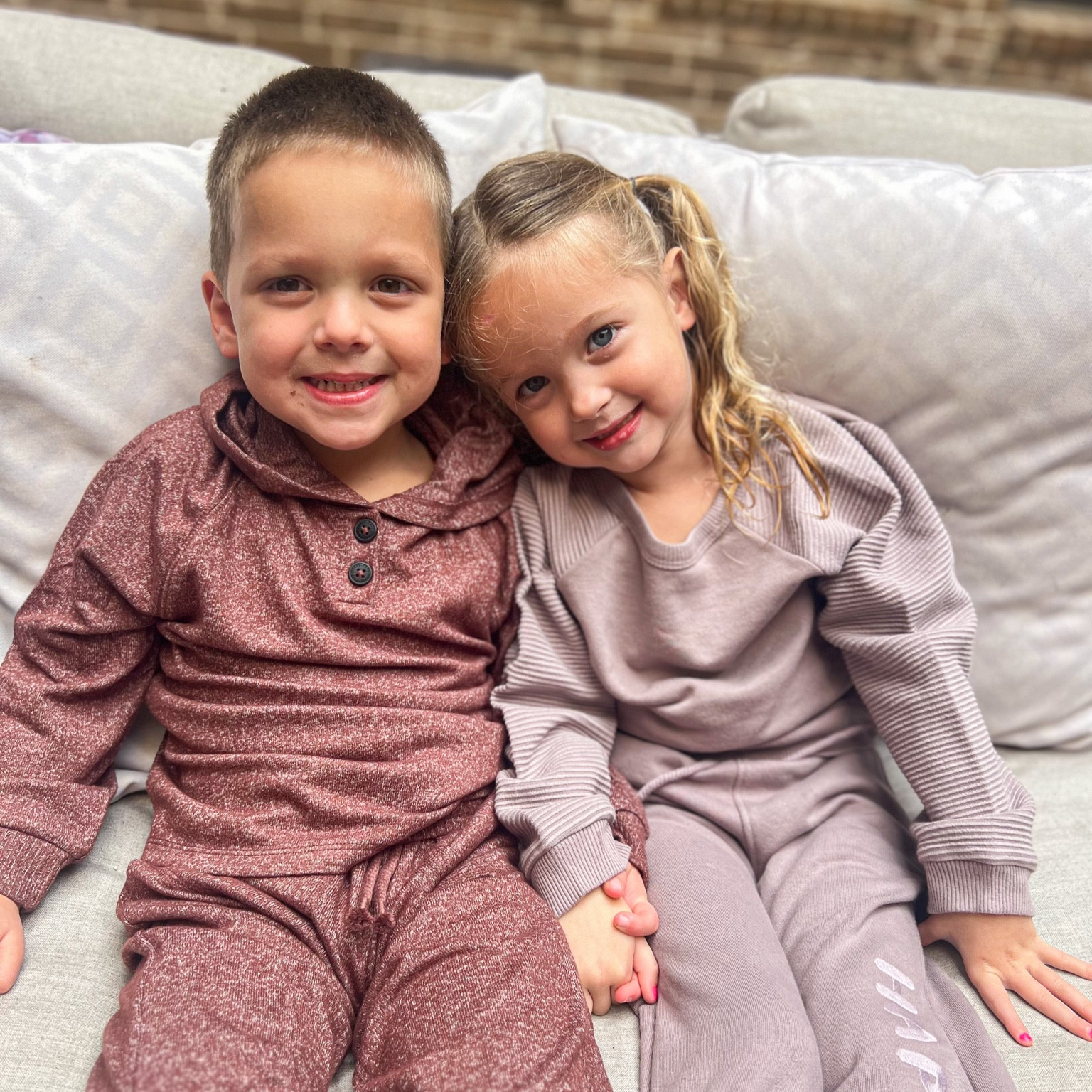 Toddler boy girl twins loungewear, matching family outfits, coordinating sibling sets 

#LTKfamily #LTKbaby #LTKkids