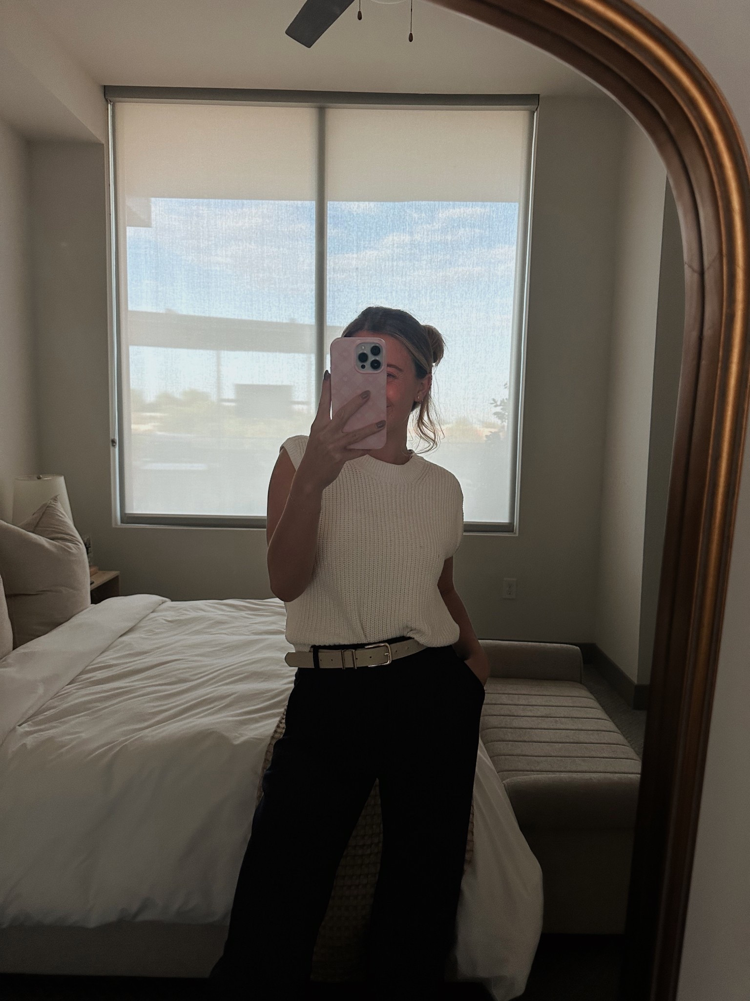 work fit, fall transitional outfit, workwear, in office corporate outfit, sweater, pin stripe pants ✨

#LTKFindsUnder100 #LTKWorkwear #LTKStyleTip