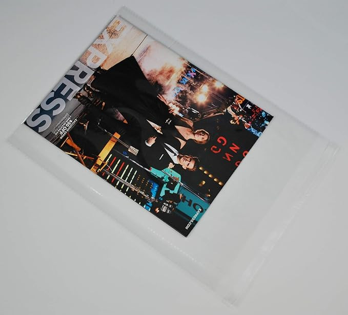 100 10x13 SELF Seal Flap Tape Clear RE-Seal-ABLE VALUEMAILERS Poly Bags Cello CELLOPHANE Polyprop... | Amazon (US)