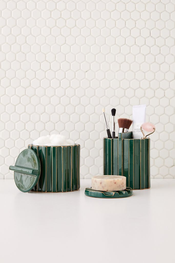 Talma Ceramic Toothbrush Holder | Urban Outfitters (US and RoW)