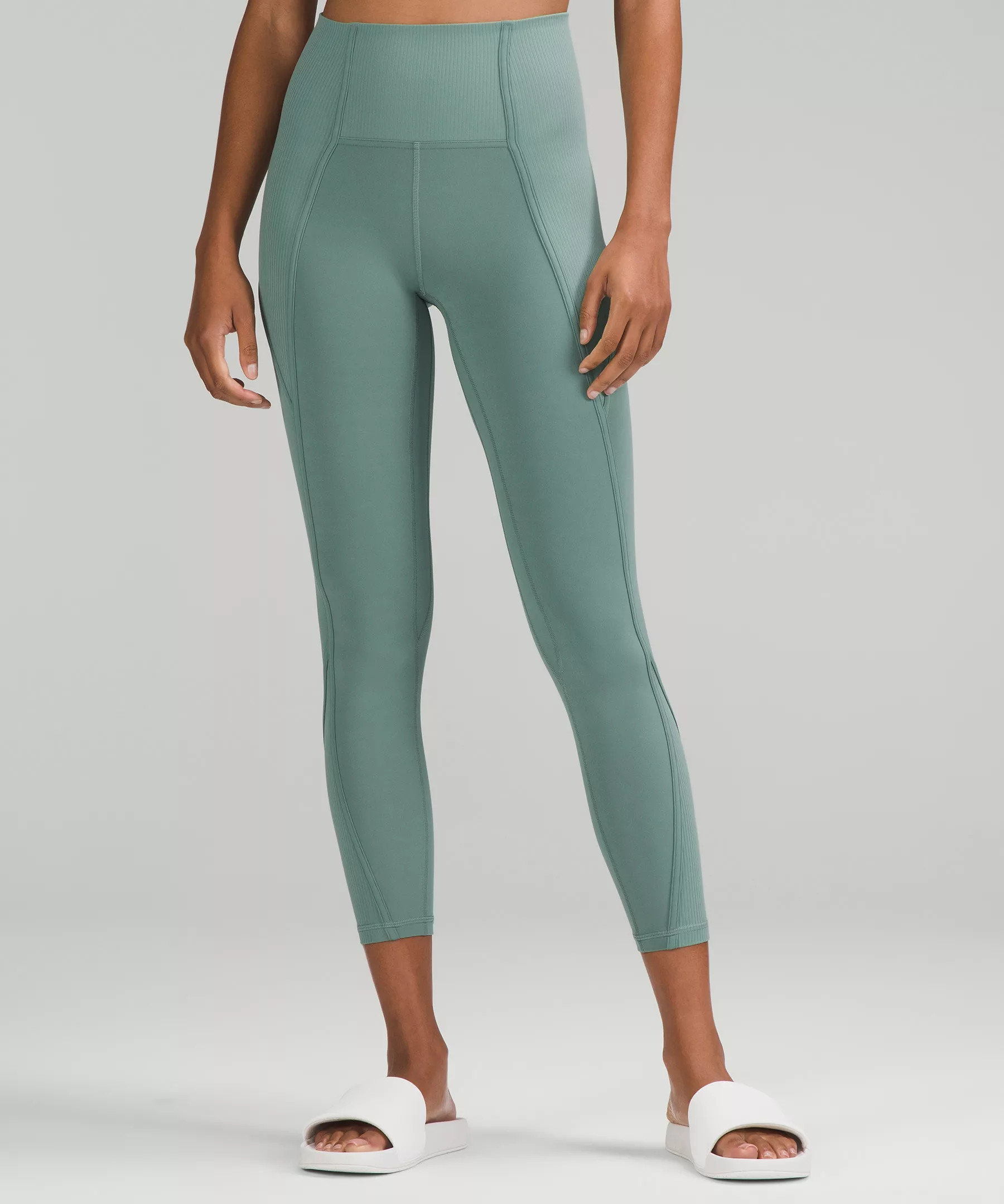 lululemon Align™ Ribbed Panel High-Rise Tight 25" | Lululemon (US)