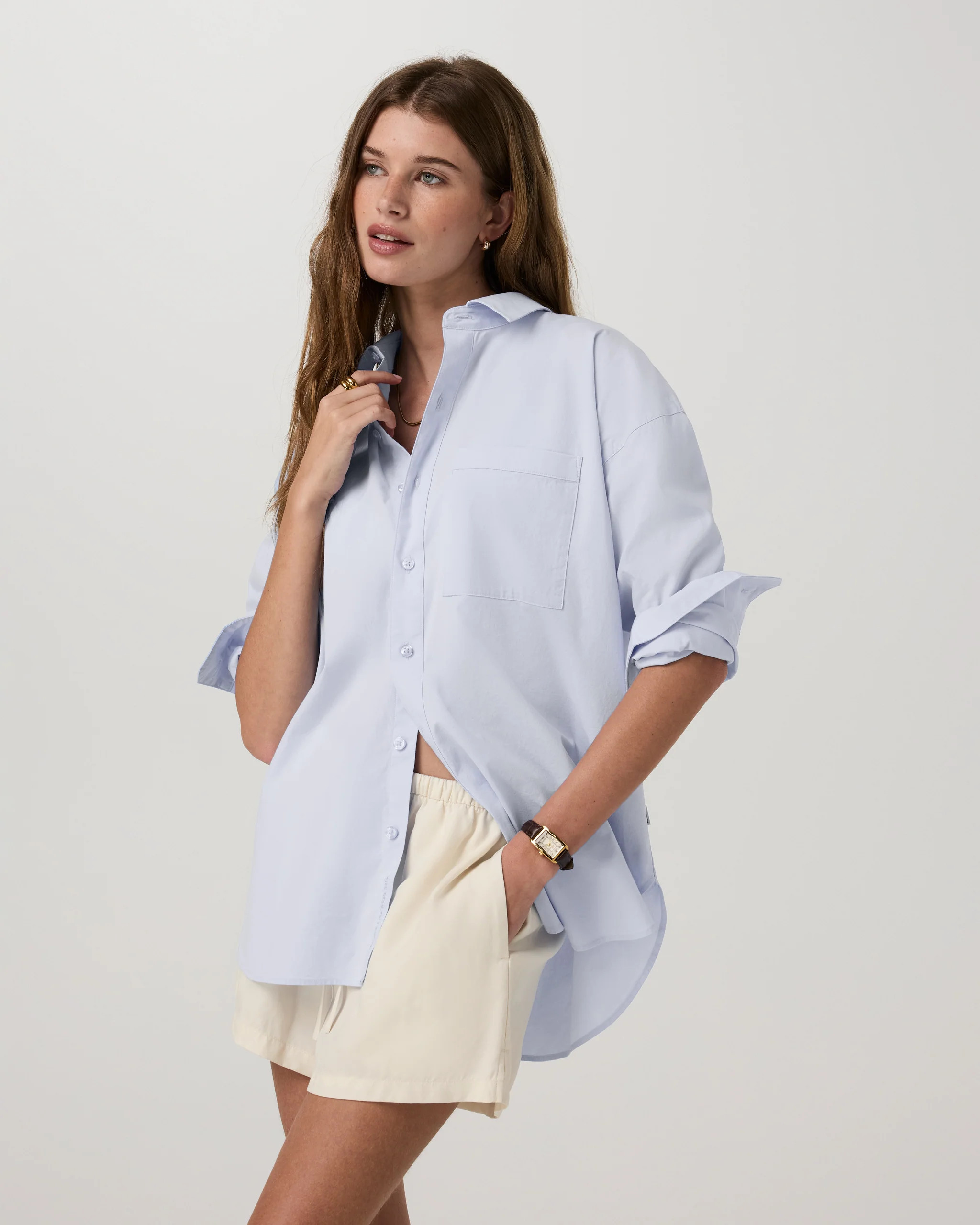 Long Sleeve Kensington Relaxed Button Down | Vuori Clothing (US & Canada)