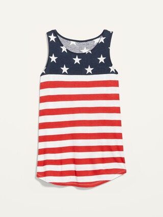 Luxe Americana-Print Tank Top for Women | Old Navy (US)