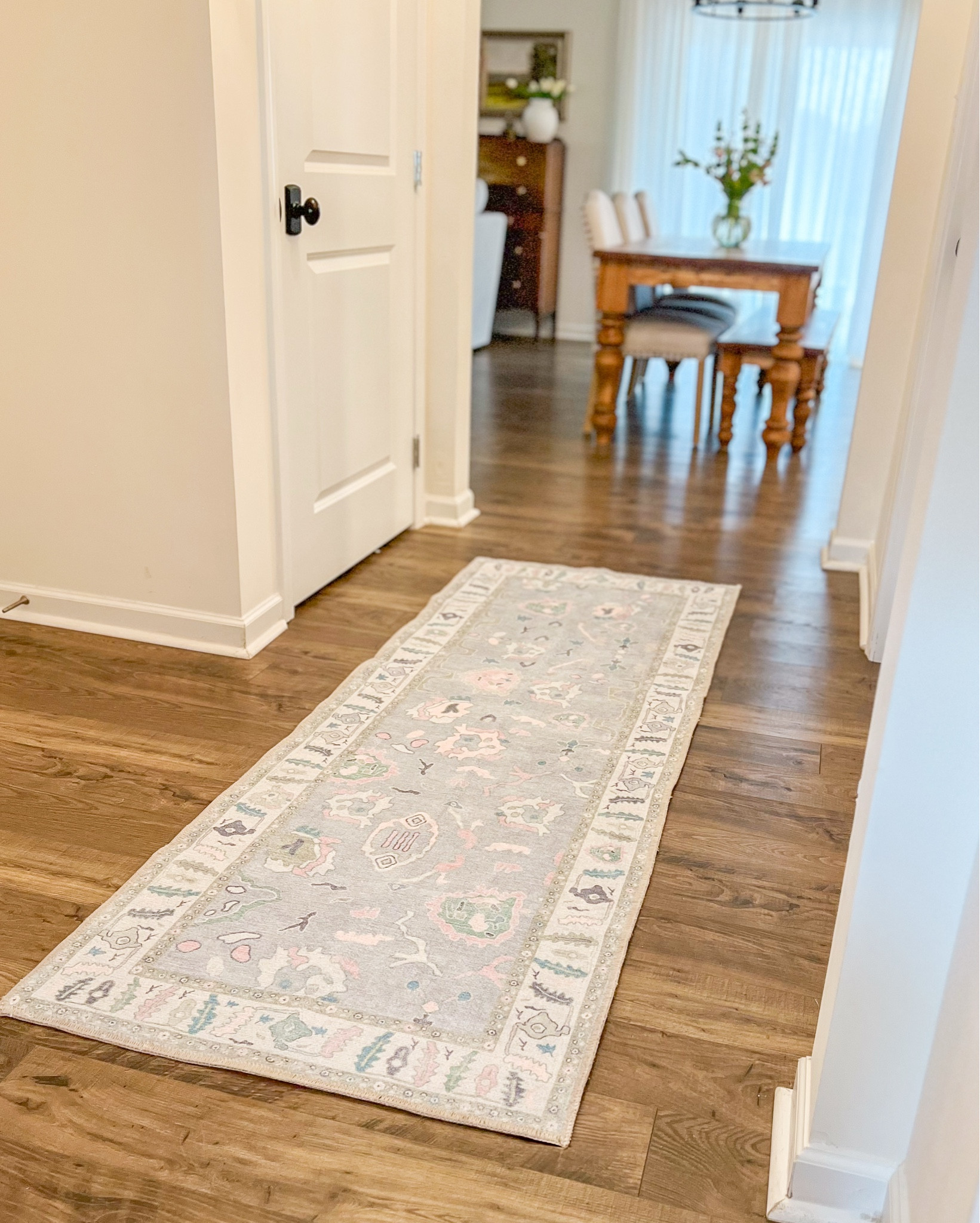 Love all of our oushak rugs from @famerugs. They have the best quality and most vivid, lively prints. This one is so perfect for spring with its light pastel colors 🤍🌷


#LTKStyleTip #LTKMostLoved #LTKHome