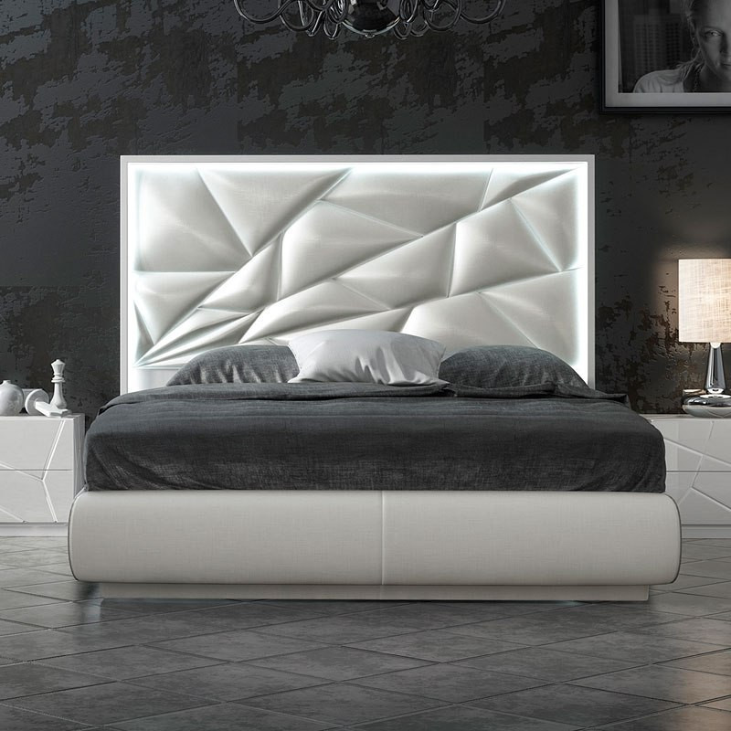 Kiu Upholstered Panel Bed (Queen) | 1stopbedrooms