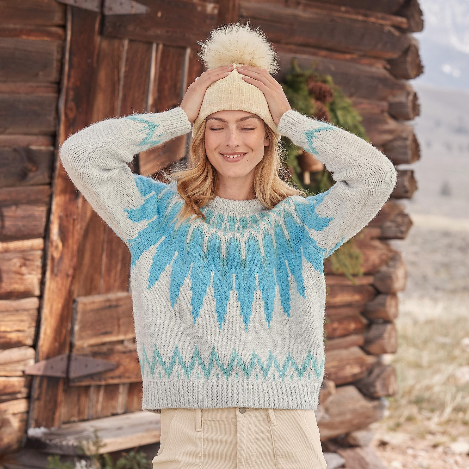 Freeski Fairisle Sweater | Sundance Catalog