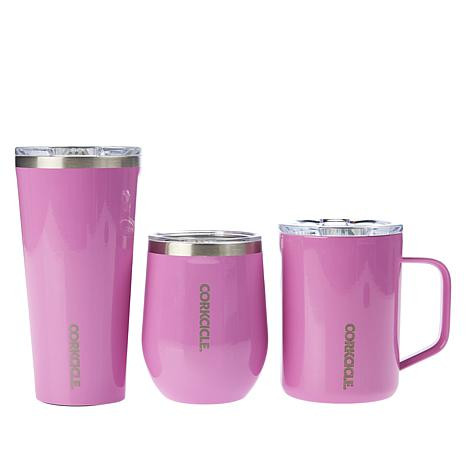 Corkcicle 3-piece Hydration Drinkware Set | HSN