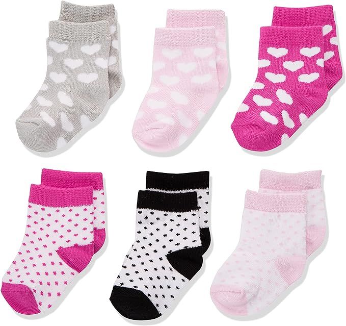 Luvable Friends Unisex Baby Newborn and Baby Socks Set | Amazon (US)