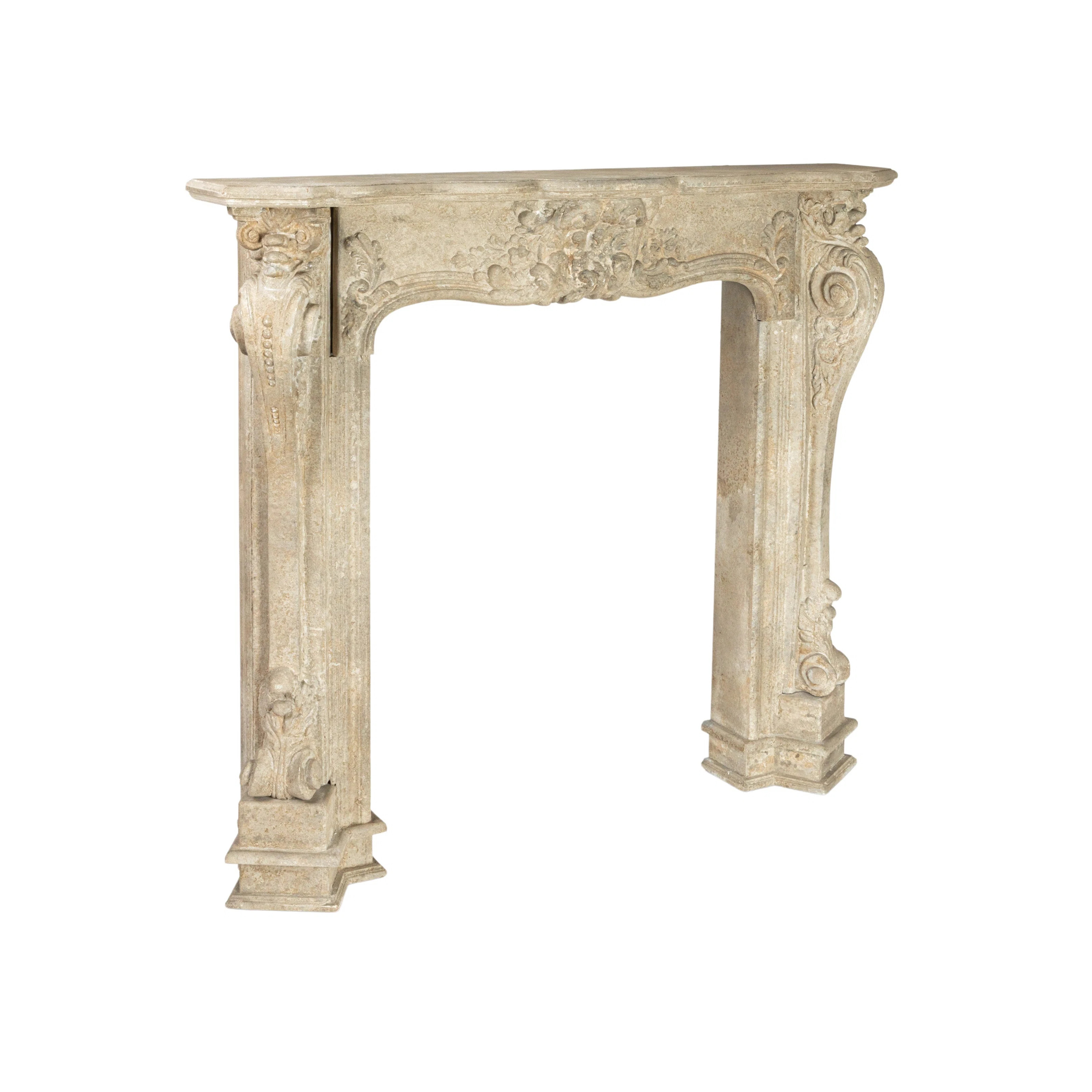 Sarvis Ornate Decorative Fireplace Mantel | Wayfair North America