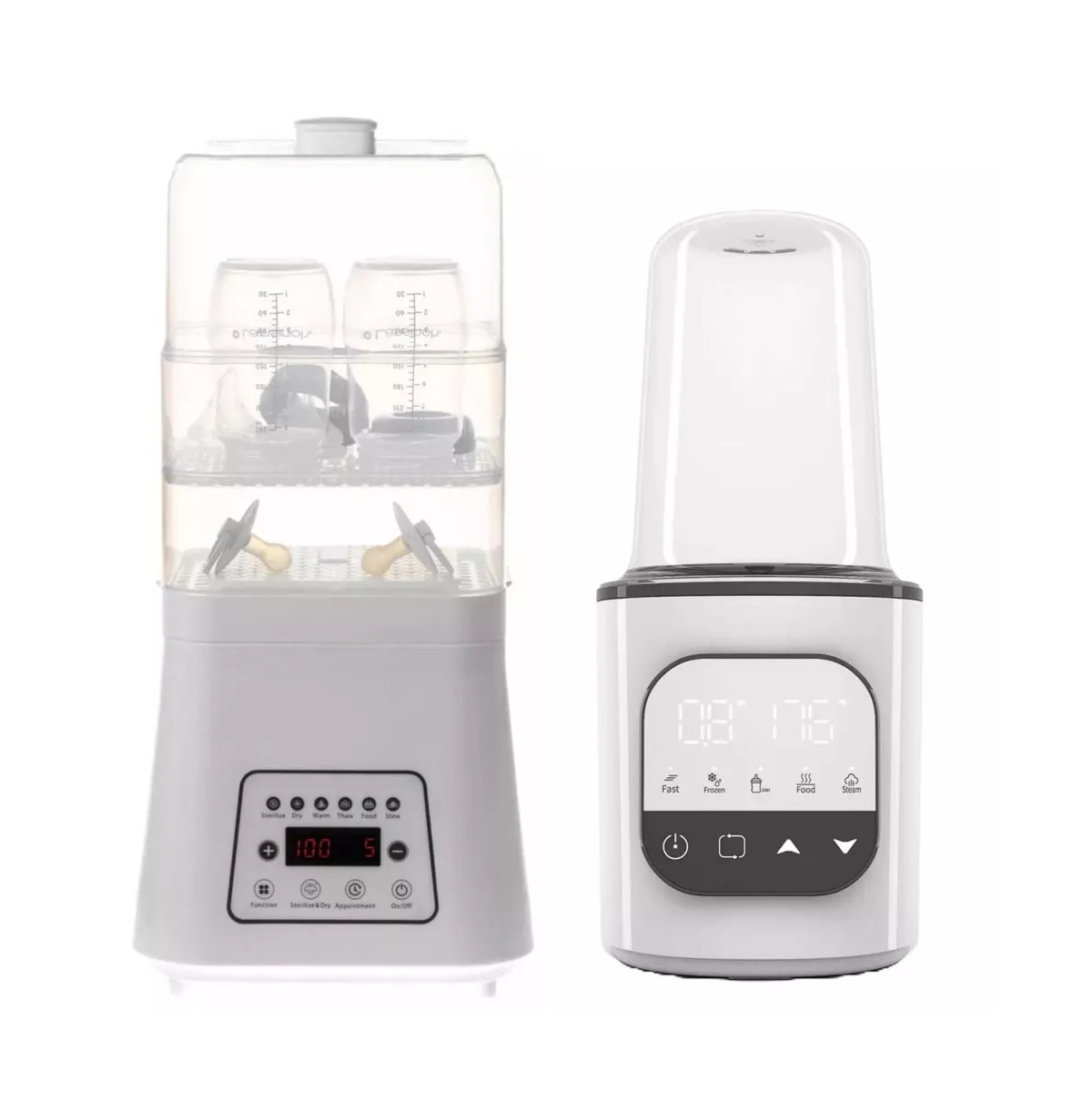 Sperric Baby Milk Bottle Warmer & Bottle Sterilizer – Fast, Efficient, Portable, and Hygienic Solution for Breastmilk, Formula, Pacifiers - Whi | Macy's