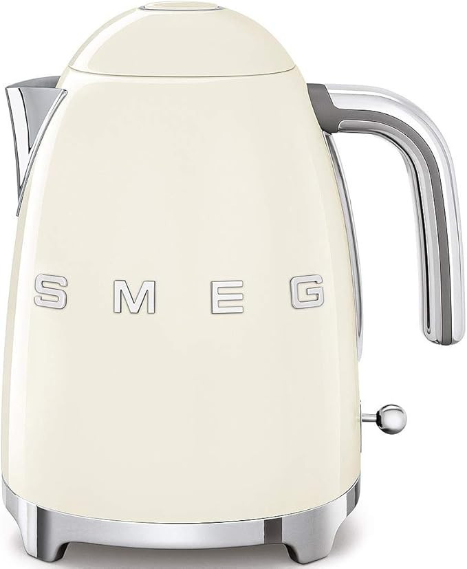 Smeg KLF03CRUK Retro Style Kettle, Water Level Indicator, 360 Swivel Base, Anti-Slip Feet, Soft O... | Amazon (UK)