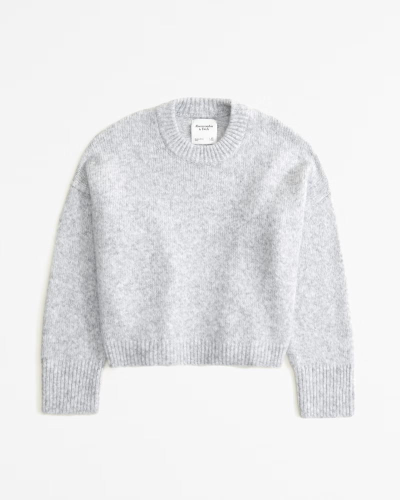 Wedge Crew Sweater | Abercrombie & Fitch (US)