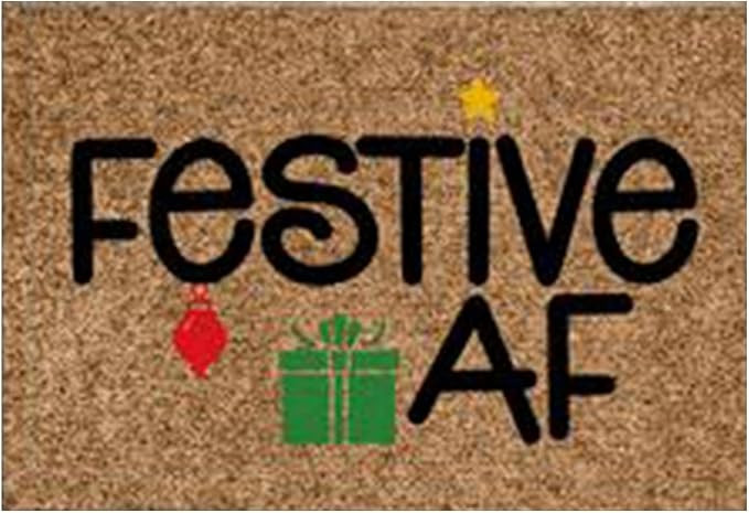 LIKESIDE Merry Christmas Door Mat,Christmas Decorative Indoor Outdoor Doormat Multiple-use Welcom... | Amazon (US)