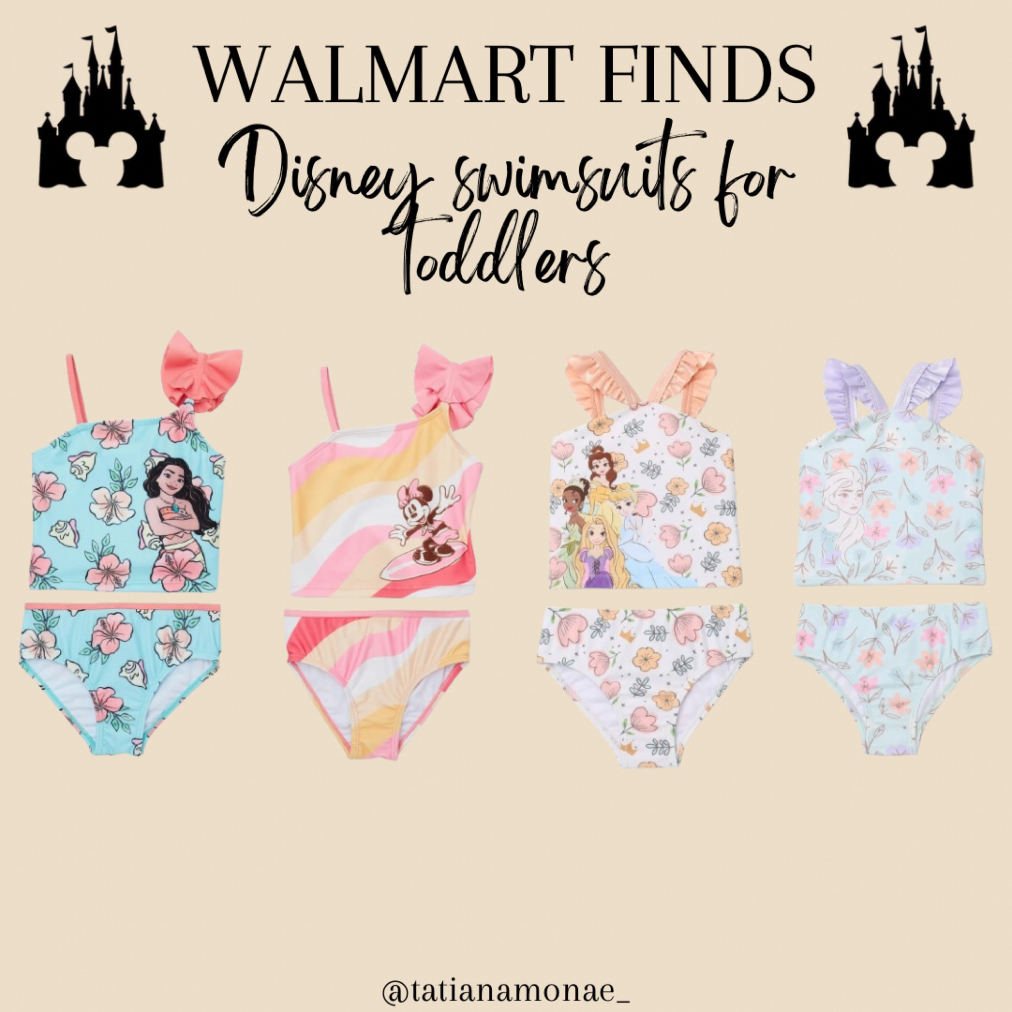 These were $5 each at my local Walmart! 😳 #disney 

#LTKSwim #LTKKids #LTKBaby