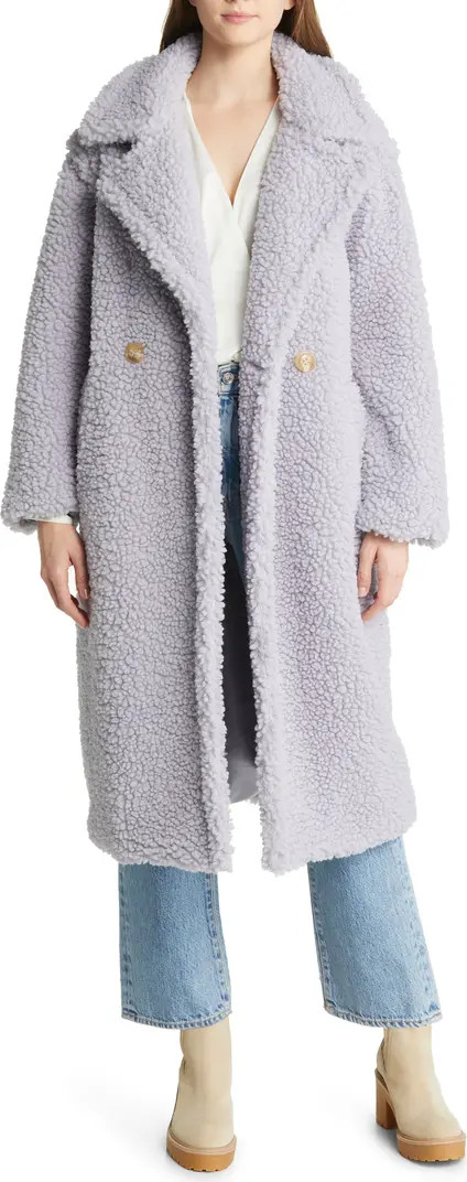 Gertrude Long Teddy Coat | Nordstrom