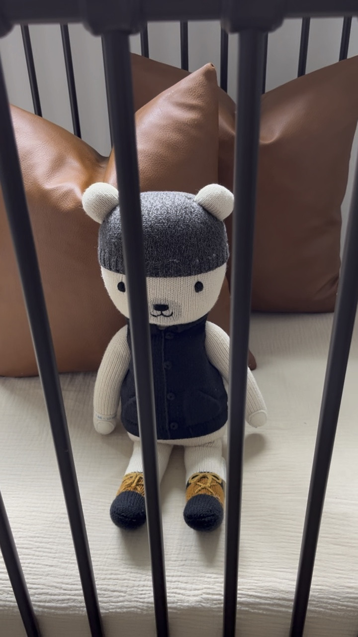 H O M E / moved some pillows around this morning. Love how much a simple pillow swap can refresh a space ✨

I got these brown faux leather throw pillows a while ago, & styled them on Carter play couch, also super cute. Perfect fit for a little man cave 👦🏼🤎 

Nursery | Amazon Canada | Neutral Baby Boy Bedding | Toddler

#LTKcanada #LTKbaby #LTKhome