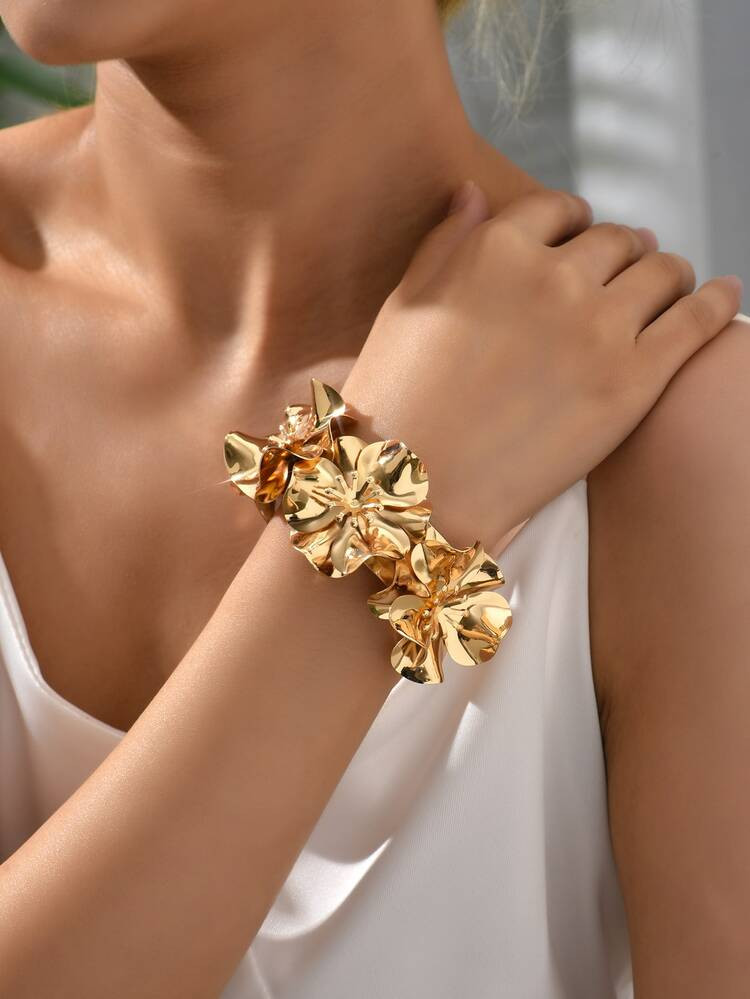Braccialetto con decorazione floreale | SHEIN