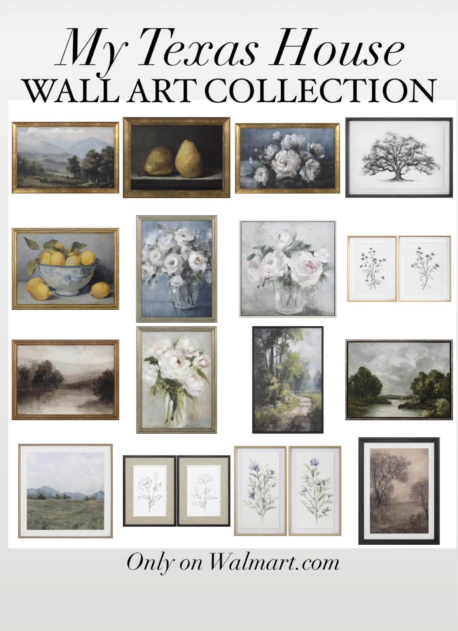 The new My Texas House wall art collection featuring gorgeous floral prints, beautiful landscapes, and textured canvas prints is now live! 

#LTKhome #LTKSeasonal #LTKfindsunder100