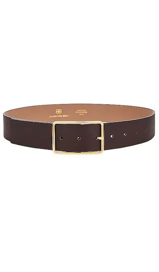 Milla Belt in Chocolate & Gold | Revolve Clothing (Global)