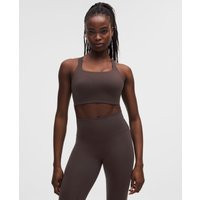 lululemon – Women's Ultralu Square-Neck Workout Sports Bra Medium Support, D/DD Cup – Color Brown – Size 8 | lululemon IE