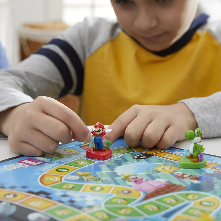 The Game of Life: Super Mario Edition Board Game, Kids Ages 8+, Play Minigames, Collect Stars | Walmart (US)