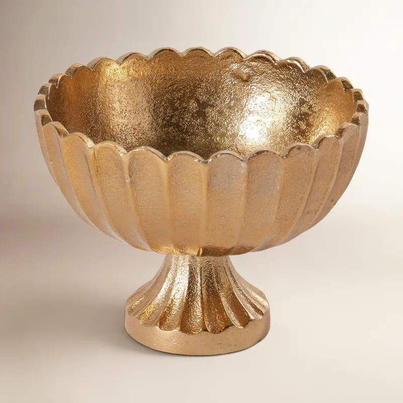 Abrams Handmade Metal Table Vase | Wayfair North America