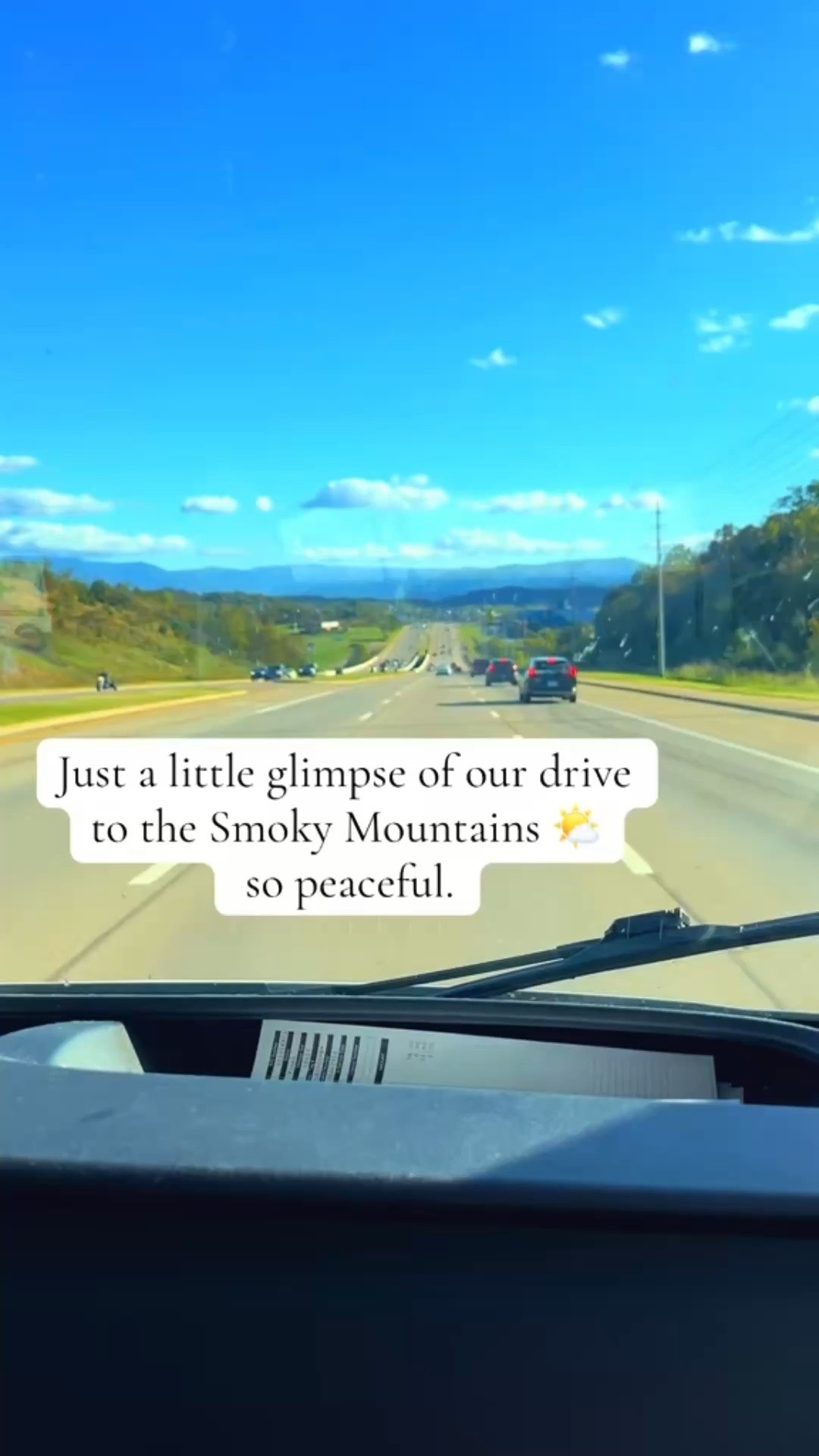 Our way to the Smokey mountains was beautiful the beginning the sky 🤍

#LTKvlog #LTKdayinmylife #LTKTravel