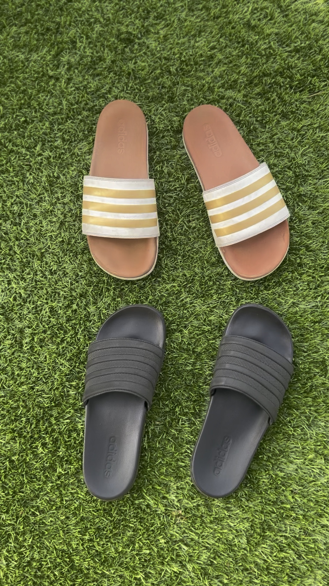 These Adidas slides are an absolute must-have! With a slip-on design, lightweight cushioning, and a contoured footbed, they’re so comfortable, it's like walking on a cloud. And the best part? They’re on sale until September 11—don't miss out!!

#LTKcanada #LTKsale #LTKfamily