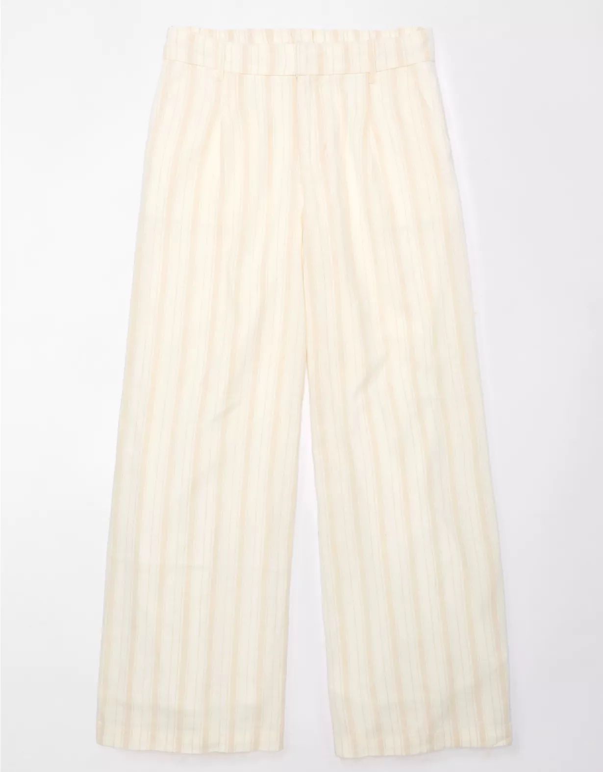 AE Striped Linen-Blend Trouser | American Eagle Outfitters (US & CA)