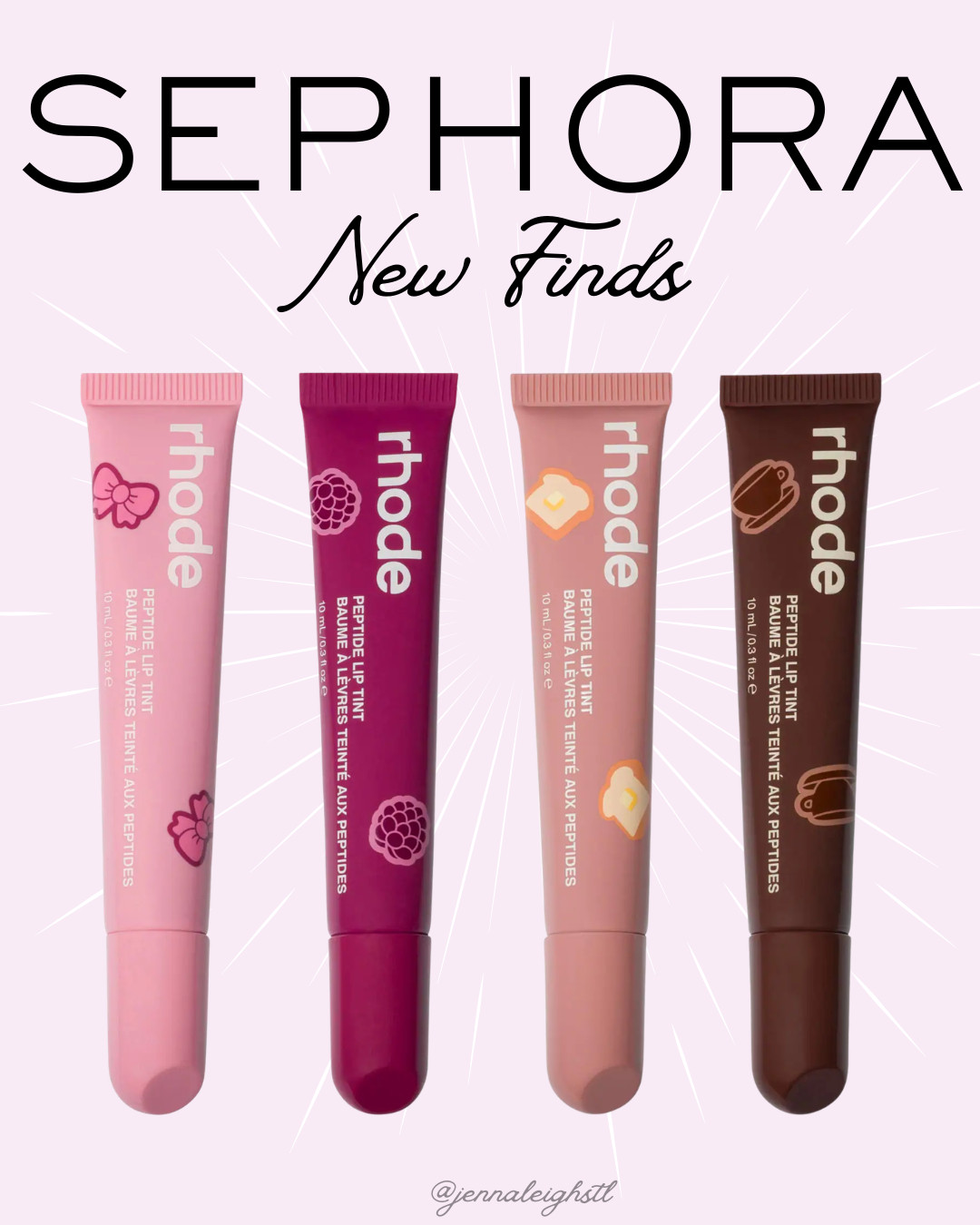 The new limited edition Rhode Scented Peptide Lip Tints have arrived at Sephora. These nourishing lip glazes are already creating so much buzz and the limited edition shades are too good to pass up. 

 #LTKselfcare #LTKSeasonal #LTKBeauty