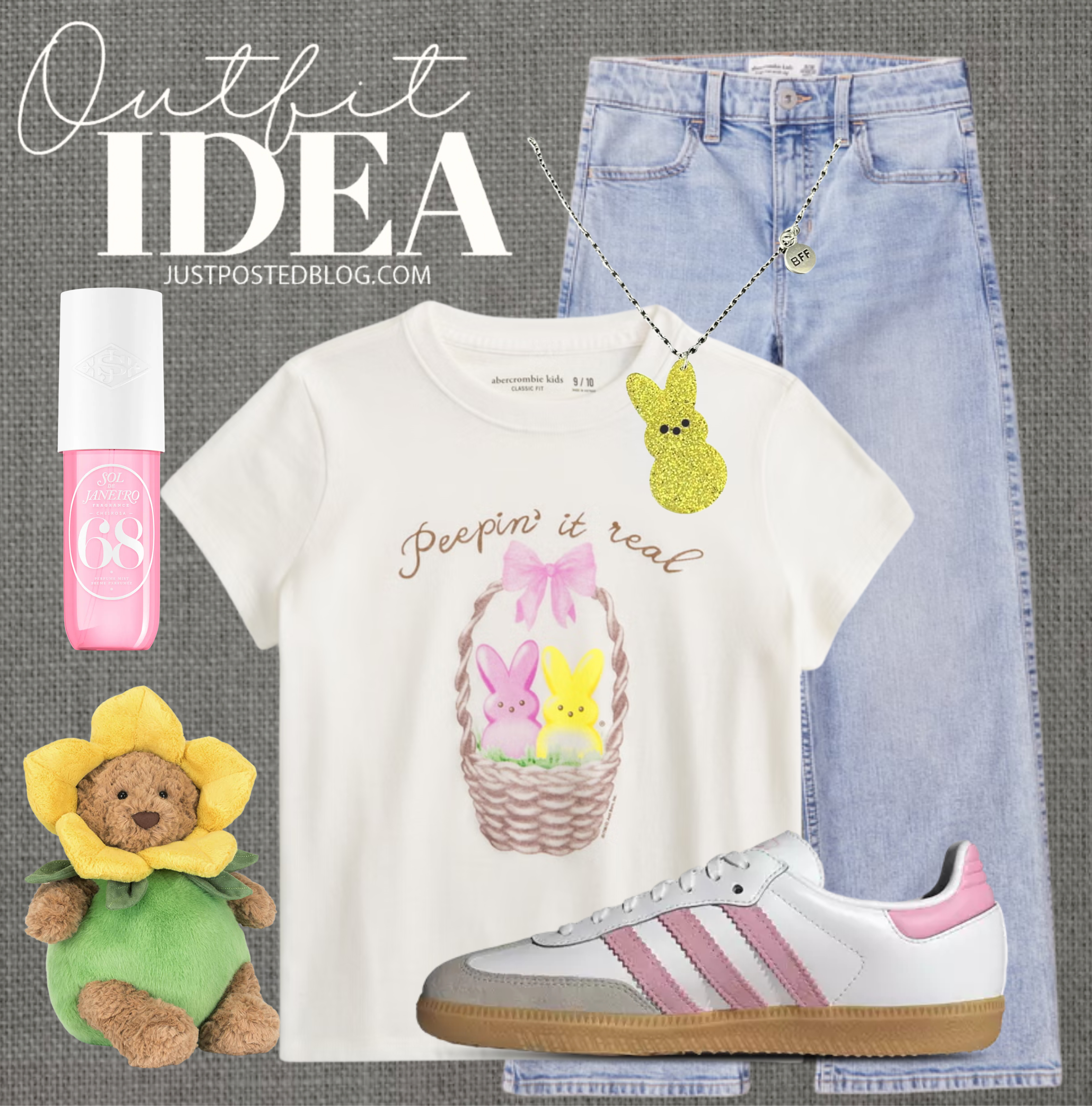 This is such a cute outfit for tweens and teens!! It is so cute for Easter!! 

 