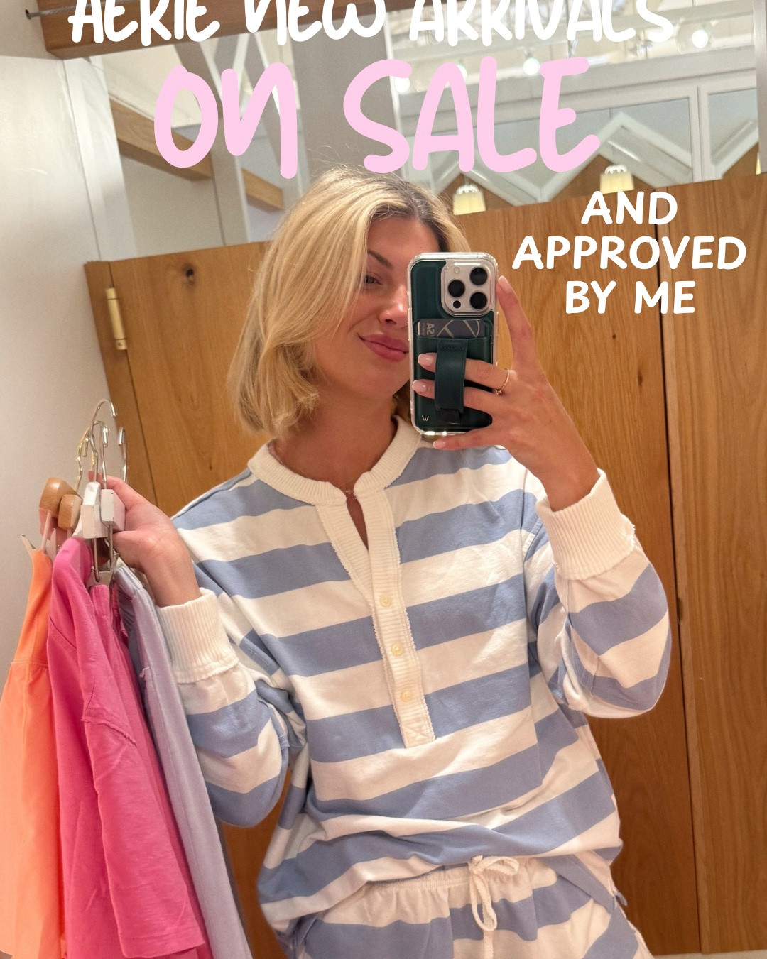 Aerie new arrivals understood the assignment 🤌🏼. Most everything on sale - I’m in a medium in all of it! Comment SHOP - I’ll send ya the details.

#LTKmomlife #LTKSaleAlert #LTKootd