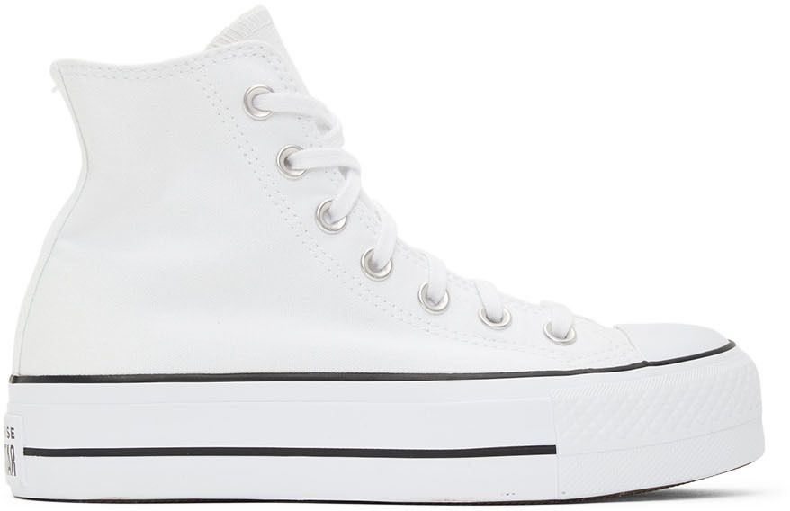 White Chuck Taylor All Star Lift High Sneakers | SSENSE