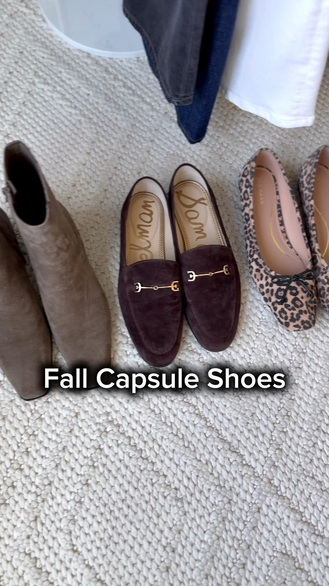 Highlighting the shoes I chose for the fall capsule this year. They’re all very comfortable easy to wear for lots of different occasions from work to mom life special occasions to weekend wear and travel. They’re all neutral and easily mix and match with every piece in the capsule. I got my true to size in all four of these pairs of shoes. 

#LTKSeasonal #LTKStyleTip #LTKOver40