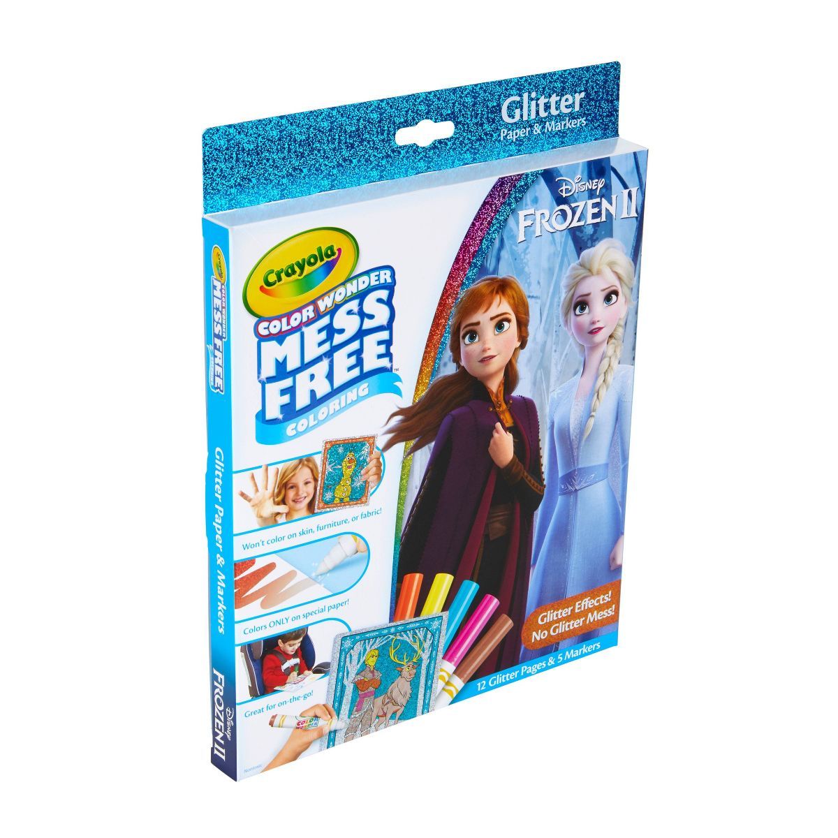 Crayola Color Wonder Glitter Coloring Kit - Disney Frozen 2 | Target