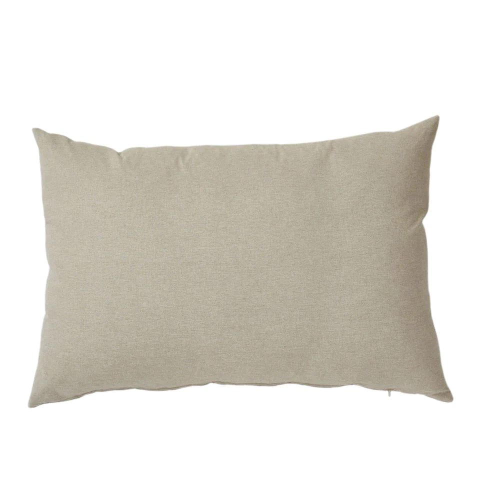 Danish with White Flange Oversized Pillow | Room 422