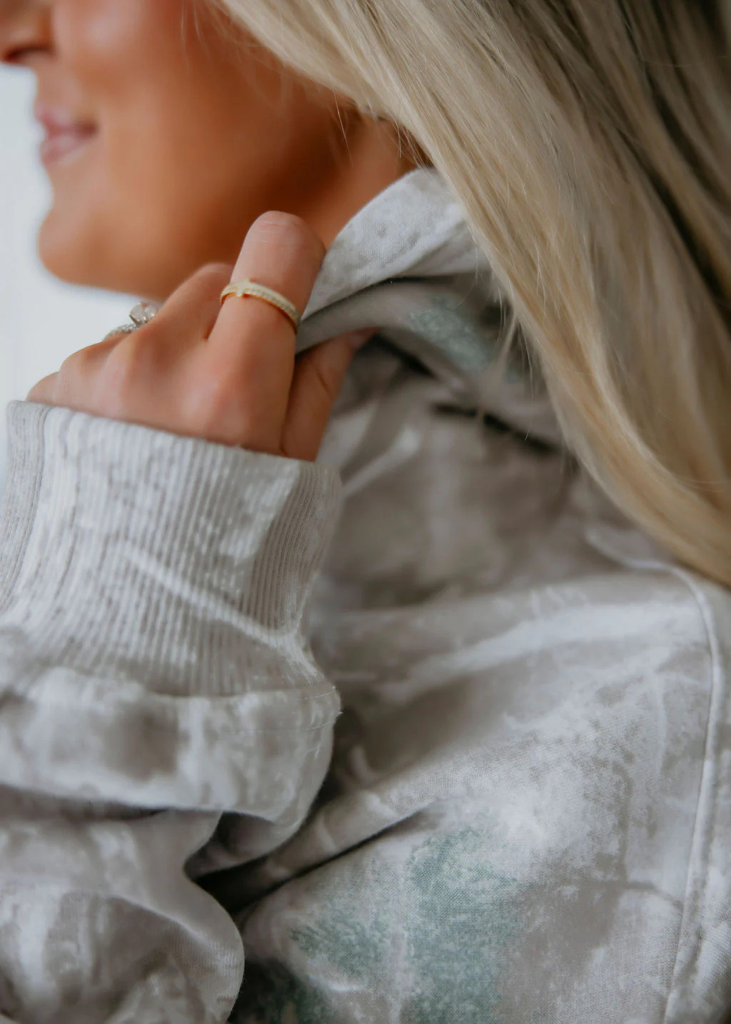 Faded Camo Hoodie by Lily & Lottie | Lauriebelles