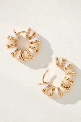 Colorful Huggie Hoop Earrings | Anthropologie (US)