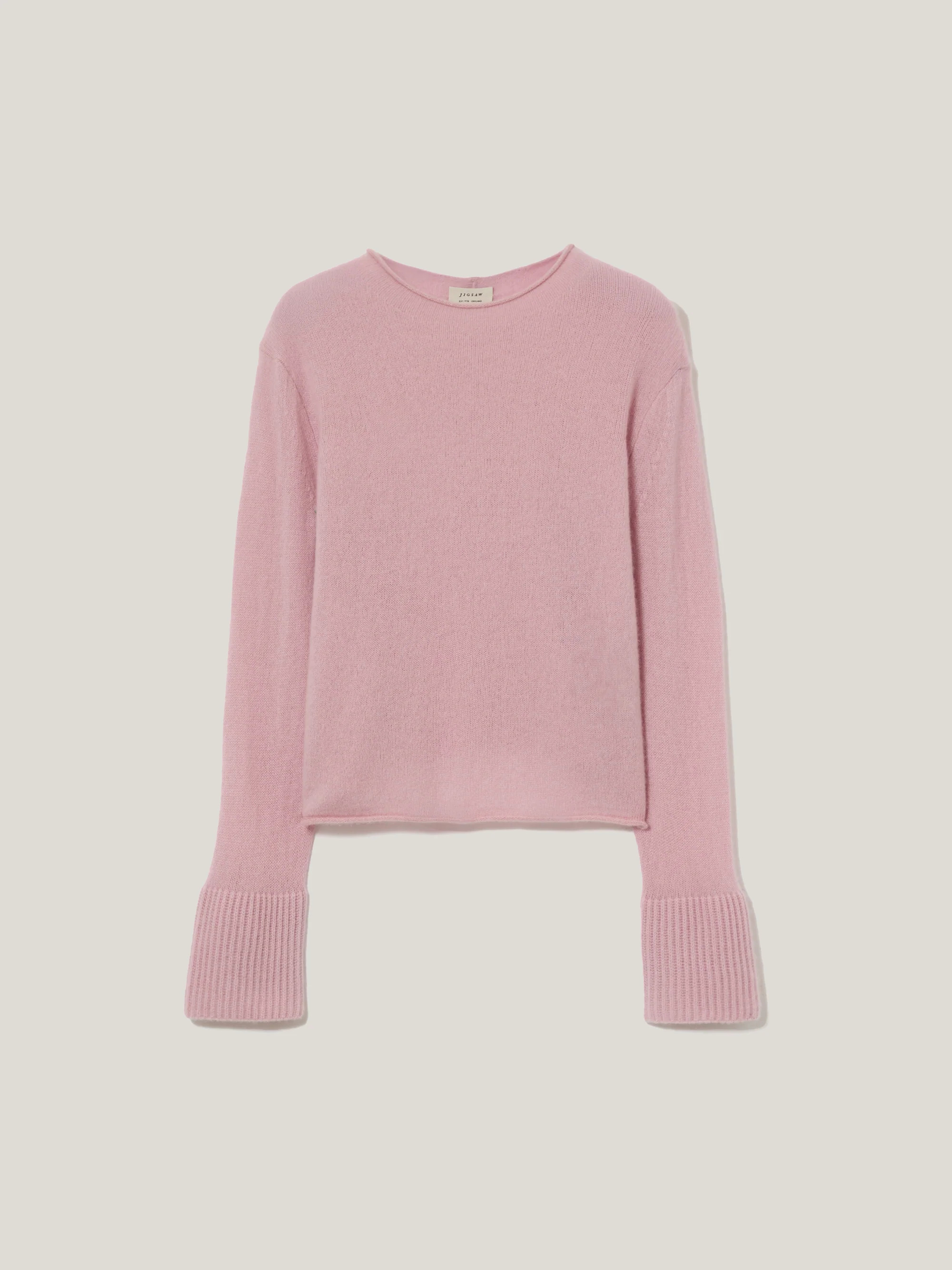 Cloud Cashmere Eldon Jumper | Pink | Jigsaw (UK)