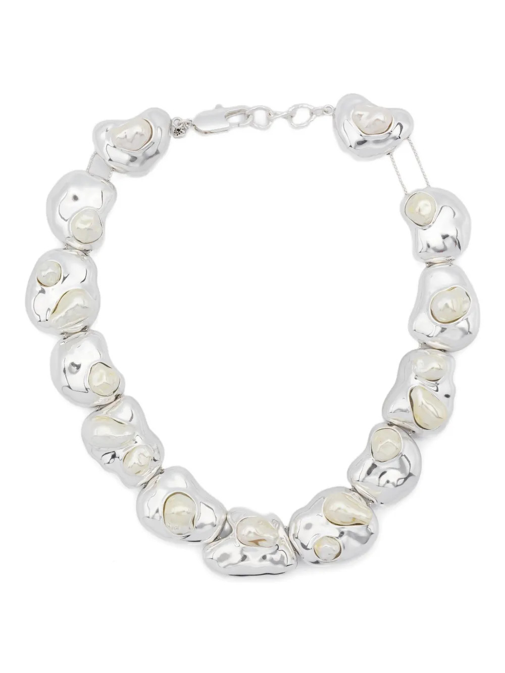 Ryenn's Eyesx Quentin Jones Sculpted statement necklace | Farfetch Global