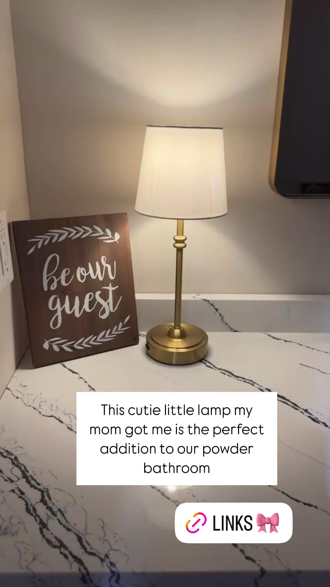 Adorable chargeable lamp to elevate any small space! 

#LTKHome #LTKFindsUnder50